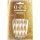 OPI xPRESS/ON Press On Nails Up to 14 Days of Gel-Like Salon Manicure Vegan Sustainable Packaging With Nail Glue Long Gold Shimmery Coffin Shape Nails Break the Gold