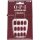 OPI xPRESS/ON Press On Nails Up to 14 Days of Wear Gel-Like Salon Manicure Vegan Sustainable Packaging With Nail Glue Short Red Nails Malaga Wine
