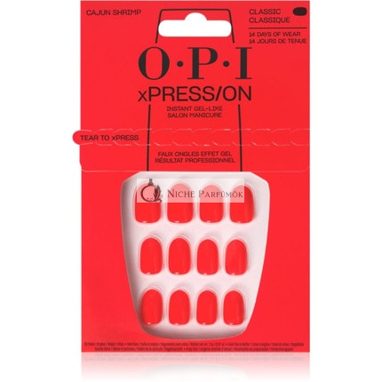 OPI xPRESSON Artificial Nails Cajun Shrimp 30 pcs