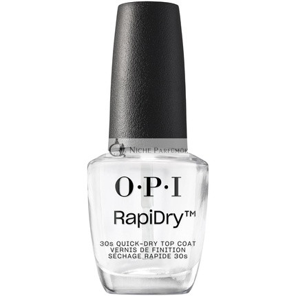OPI RapiDry Nail Polish Drying Top Coat High Shine Glossy Finish Quick Drying 0.5 fl oz