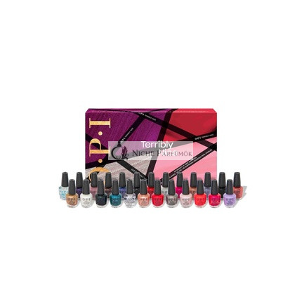 OPI Nail Lacquer Holiday 2023 Collection Terribly Nice 25pc Mini Advent Calendar Gift Set 25 x 0.125 fl oz