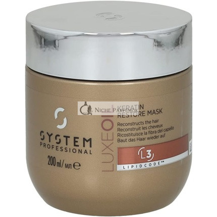Wella SP Energy Code Luxe Oil Keratin Restore Mask L3