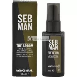 Seb Man The Groom Nourishing Oil for Hair and Beard