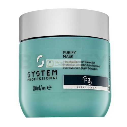 System Professional Purify Mask cleansing mask for quickly oily hair 200 ml