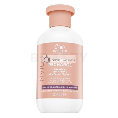 Wella Professionals Invigo Blonde Recharge Shampoo with Purple Pigments - Neutralizing Shampoo for Blonde Hair 300 ml