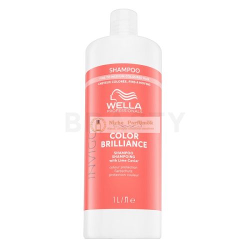 Wella Professionals Invigo Color Brilliance Fine to Medium Shampoo - Protective Shampoo for Normal and Fine Colored Hair 1000 ml