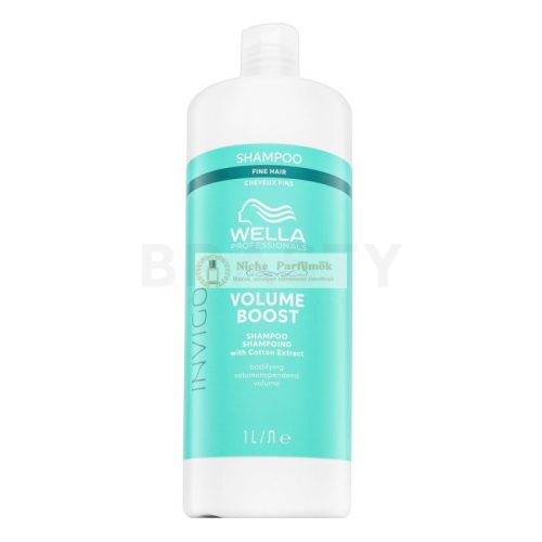 Wella Professionals Invigo Volume Boost Shampoo with Cotton Extract for Fine Hair, No Volume 1000 ml