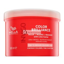   Wella Professionals Invigo Color Brilliance Mask with Lime Caviar Fine to Medium Colored Hair Protective Mask 500 ml
