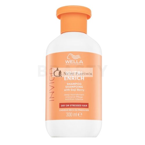 Wella Professionals Invigo Nutri-Enrich Shampoo with Goji Berry Nourishing Shampoo for Dry and Damaged Hair 300 ml