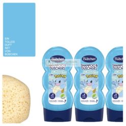   2in1 Kids Shampoo & Shower Gel Schiggy Vegan with Sponge 230ml