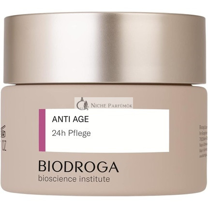 Biodroga Anti Aging 24h Face Cream 50ml Firming Anti Wrinkle Face Care Day Night Cream Vegan Bioscience Institute