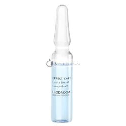   Biodroga Face Care Ampoules with Hyaluronic Acid 3x2ml - Moisturizing Skincare Booster Serum Hydra Boost Bioscience Institute