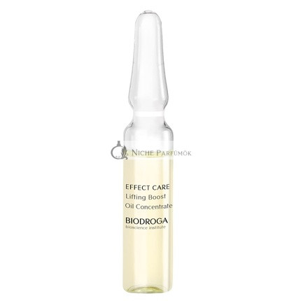 Biodroga Anti Wrinkle Lifting Oil Ampoules 3x2ml Skincare Booster Moisturizing Facial Oil Vegan Bioscience Institute