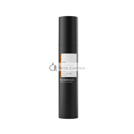 BIODROGA Bioscience Institute Men Anti Age Rescue Care 50ml - Anti Aging Facial Care for Men - Firming and Vitality - Silicone-Free, Mineral Oil-Free, Paraben-Free