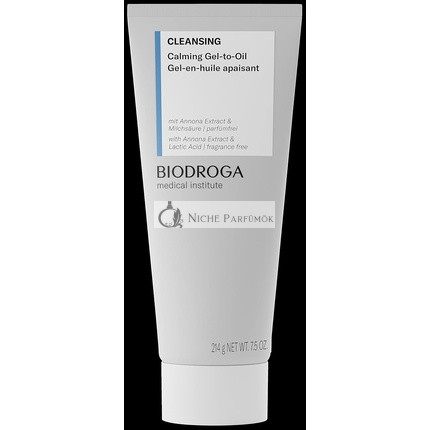 Biodroga Cleansing Face Oil Cleansing Oil 200ml - Gel to Oil Emulsion Cleansing Gel for Sensitive Skin