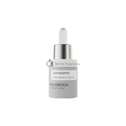 BIODROGA Medical Institute Skin Booster 15% Vitamin C Serum 15ml Face Serum Skincare Antioxidants Paraben-Free Silicone-Free Dermatologically Tested