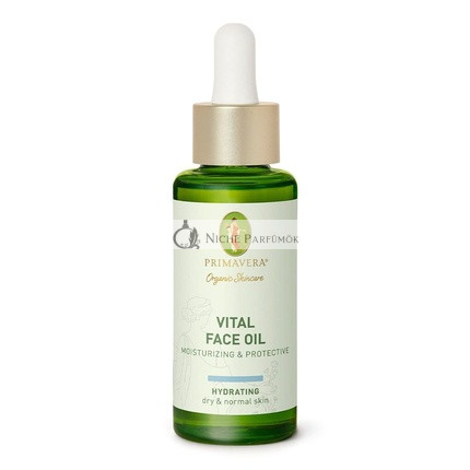 PRIMAVERA Vital Face Oil Moisturizing and Protective 30ml - Superfood for Skin Nourishment and Vitalization