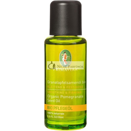 PRIMAVERA Organic Pomegranate Seed Care Oil 30ml - Aromatherapy, Natural Cosmetics - Smoothing and Regenerating for Mature, Demanding Skin