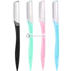 Beauty Eyebrow Shaper Face Razor Blades 4 Pack - Set of 1