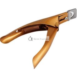   Nail Clipper Tip Cutter for Artificial Nails Gel Nails Manicure Tool Made of Stainless Steel Bronze