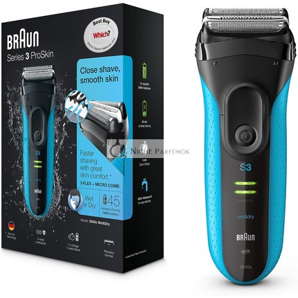 Braun Series 3 ProSkin 3040s Electric Shaver and Precision Trimmer