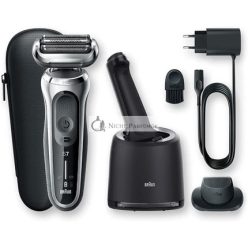   Braun Series 7 70-S7200cc + clipping part men's shaver wet-dry cleaning station