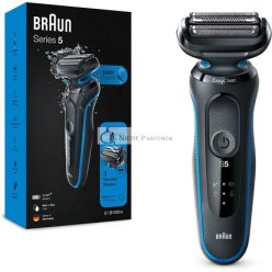   Braun Series 5 Men's Electric Shaver EasyClean Wet & Dry Rechargeable Cordless 51-B1000s Blue