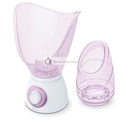   Beurer FS 60 Facial Sauna for Cosmetic Facial Care Moisturizing and Pore Opening - Suitable for Aromatherapy and Inhalation