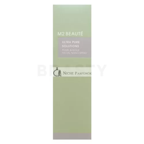 M2 Beauté Ultra Pure Solutions Brightening Serum Pearl & Gold Facial Nano Spray 75 ml