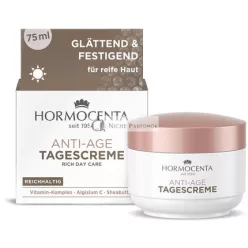  Hormocenta Anti-Aging Day Cream 75ml - Rich Care with Vitamin Complex, Algisium C and Shea Butter for Demanding, Mature Skin