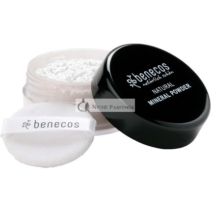 Benecos Natural Mineral Powder Mattifying and Talc-Free Loose Vegan Translucent
