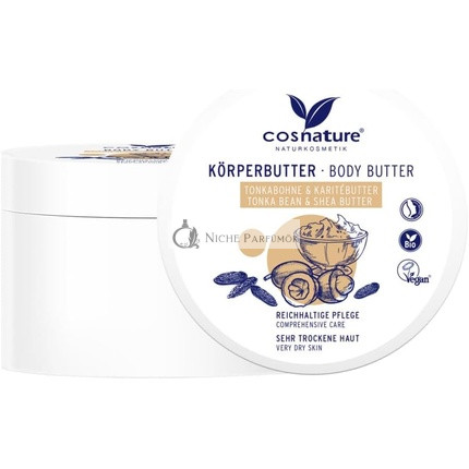 Cosnature Body Butter Tonka Bean & Shea Butter 200ml