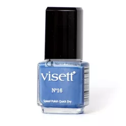 Visett Quick Dry Speed Polish Blue Nail Polish 12ml