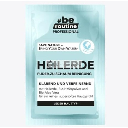 Be Routine Healing Earth Cleansing Foam 2g - Product from Germany
