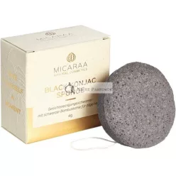 MICARAA Black Konjac Sponge