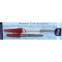 Elina 2 Sapphire Nail Files Set 12/17cm