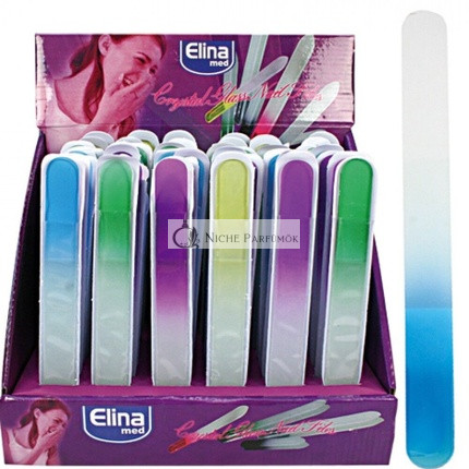 Glass Nail File with Case for Manicure and Pedicure - Color Choice