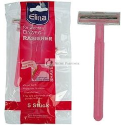 Elina Disposable Razor 5 Pieces Woman Double Blade