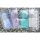 Osma Elina 65218 Oval Nail Brush Hand Brush with Acrylic Box and PP Double Sides