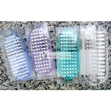 Osma Elina 65218 Oval Nail Brush Hand Brush with Acrylic Box and PP Double Sides