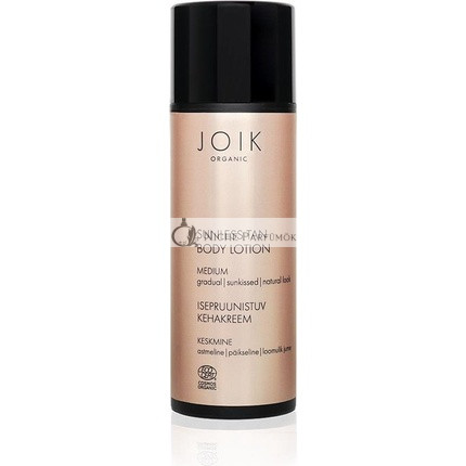 Joik Body Lotion Sunless Tan Medium Vegan Women 100 Ml Brown