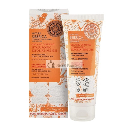 Natura Siberica Bio-Certified Hyaluronic Peeling Gel for All Skin Types 75ml