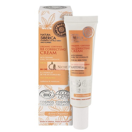 Natura Siberica Bio-Certified BB Correction Cream for All Skin Types 30ml 8970E