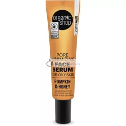   Organic Shop Pore Minimizing Face Serum for Oily Skin Pumpkin and Honey 30ml