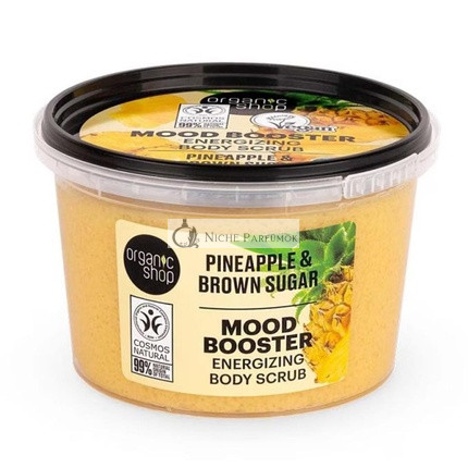 Organic Shop Mood Booster Pineapple Energizing Body Scrub 250ml