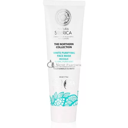 Natura Siberica Northern White Purifying Face Mask for Normal Skin 80ml
