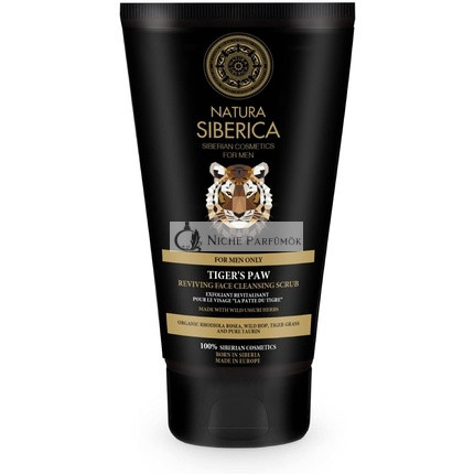 Natura Siberica Tiger's Paw Reviving Face Cleansing Scrub for Men 150ml