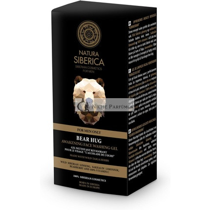 Natura Siberica Bear Hug Awakening Face Washing Gel for Men 150ml