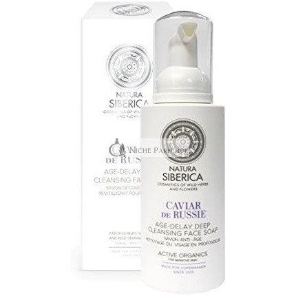 Natura Siberica Copenhagen Age-Delay Caviar de Russia Deep Cleansing Face Soap 175ml