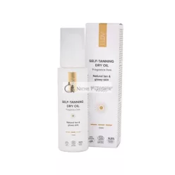   LUUV Self Tanning Dry Oil 100ml Dark Tone Ecocert COSMOS Natural Certified
